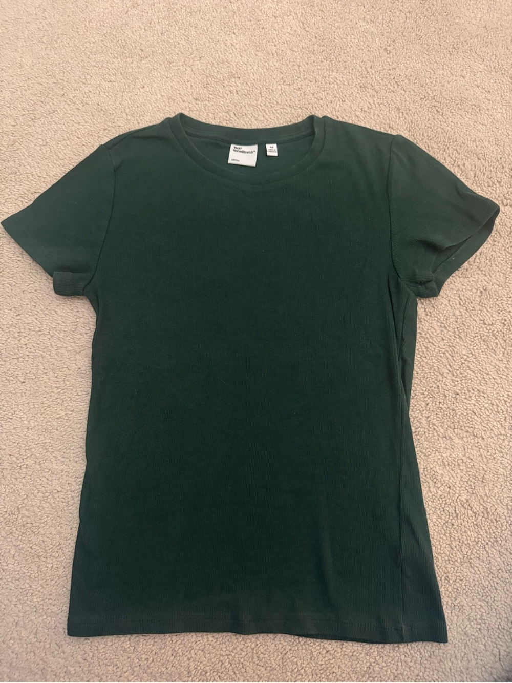Aritzia Homestretch Tee- Dark Green